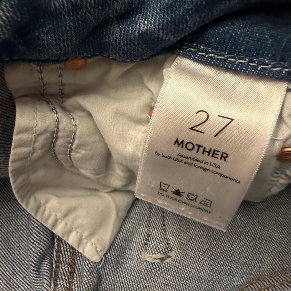 MOTHER High waisted looker ankle fray Jeans - Picture 4 of 11